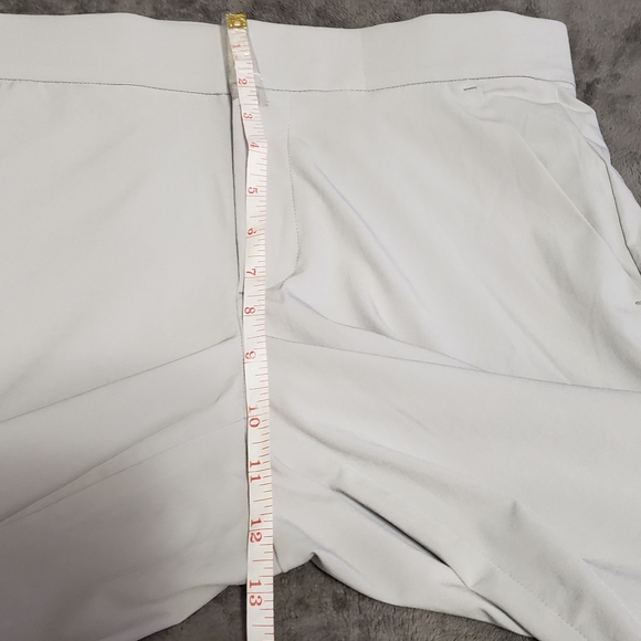 Athleta Tribeca  Tern Gray Cropped Wide Leg Pants Size 4 - Picture 8 of 16